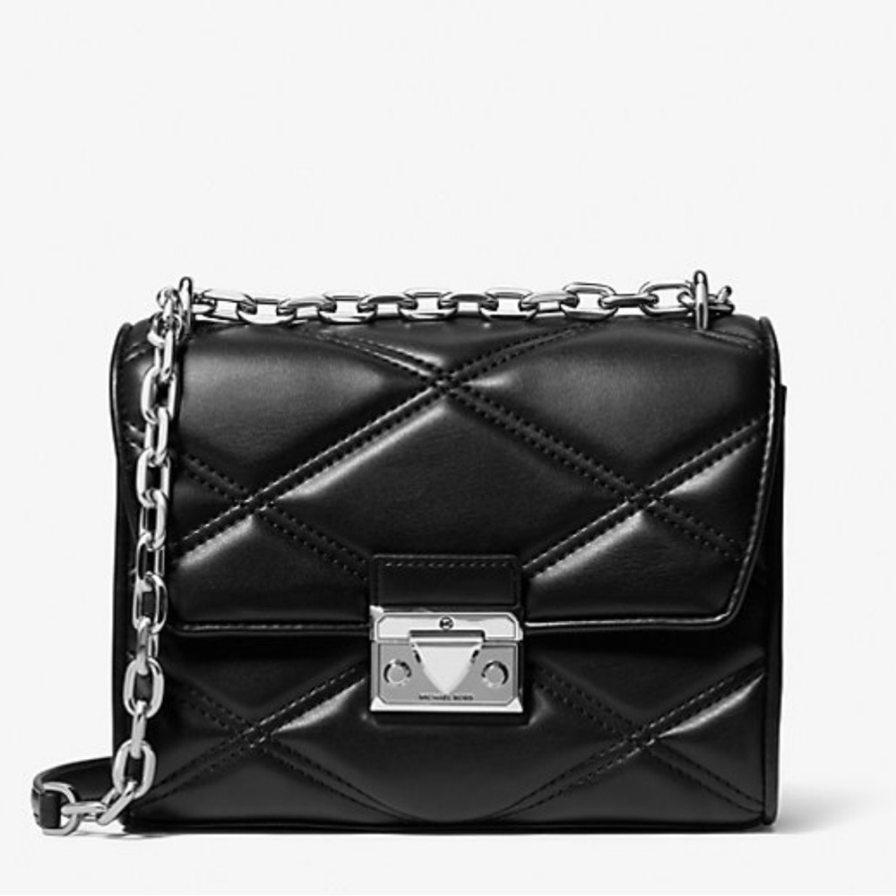 ✨ Brand New MICHAEL KORS Serena Small Quilted Crossbody Bag ✨